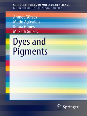 cover image of Dyes and Pigments